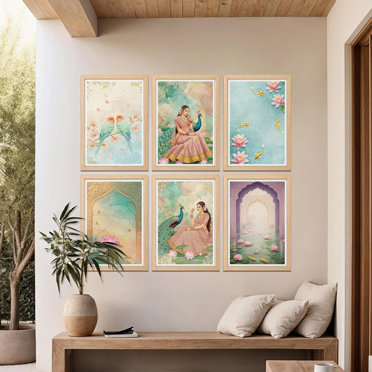 Lotus Serenity Set Wall Frame