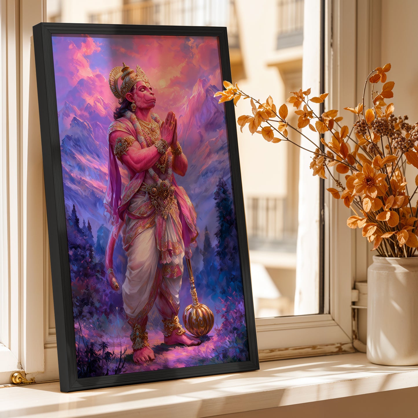 Bhakt Hanuman Wall Frame