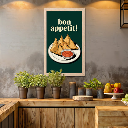 Samosa Snack Wall Art