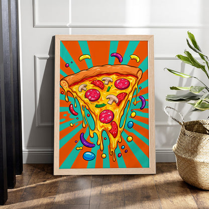 Melty Slice Wall Frame