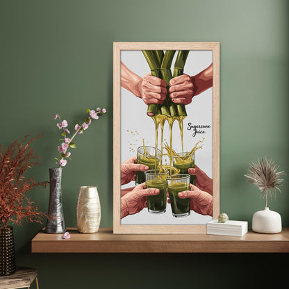 Sugarcane Juice Artwork