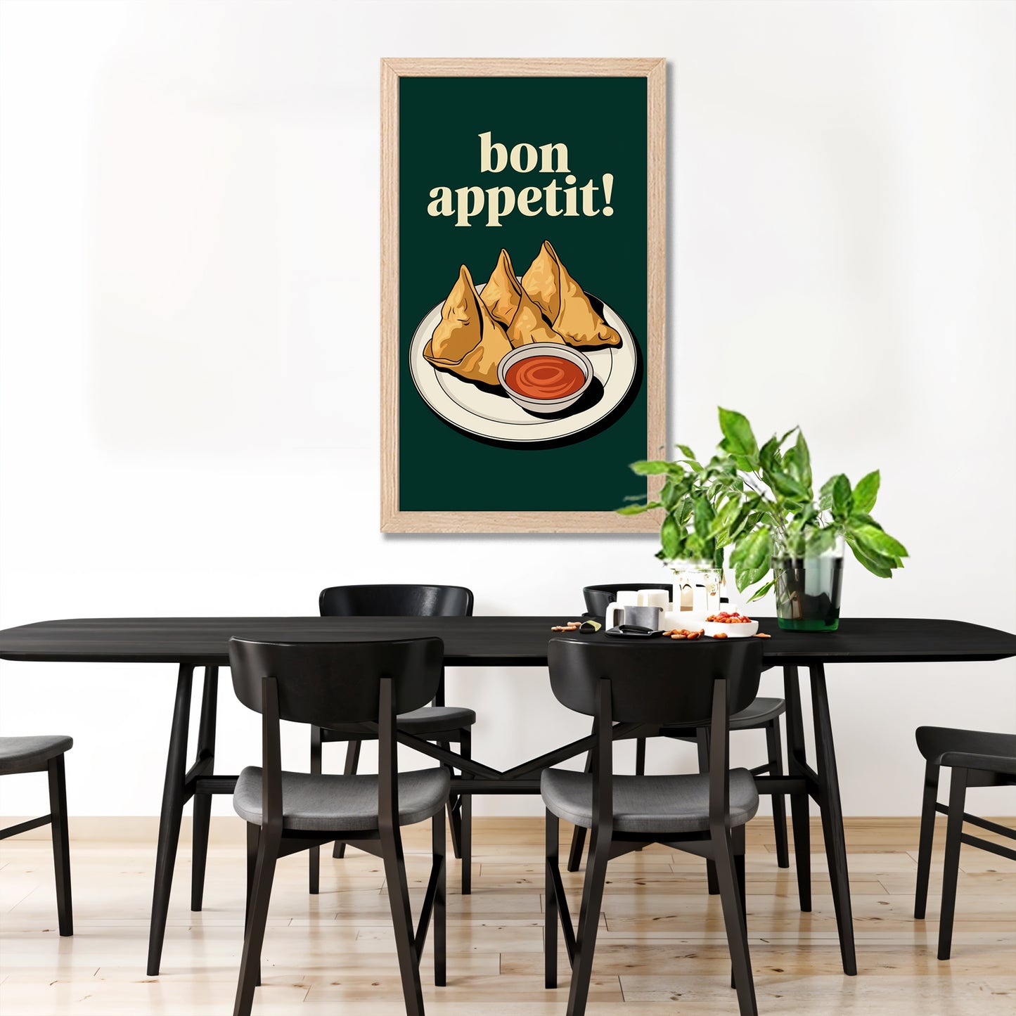 Samosa Snack Wall Art