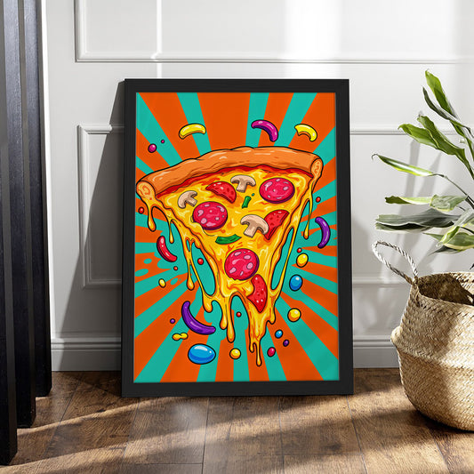 Melty Slice Wall Frame