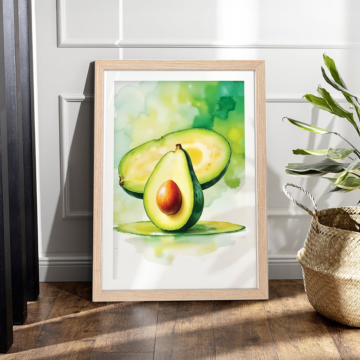 Avocado Bloom Wall Frame