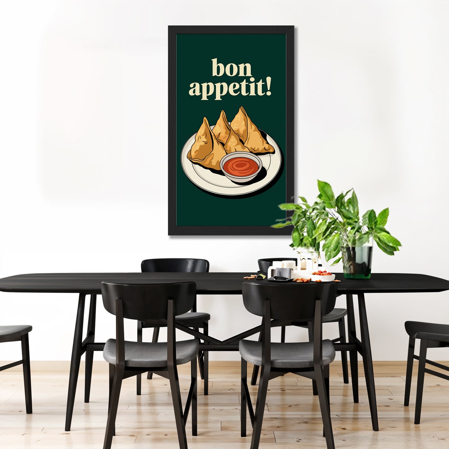 Samosa Snack Wall Art