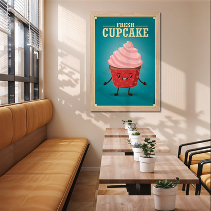 Sweet Cupcake Wall Frame