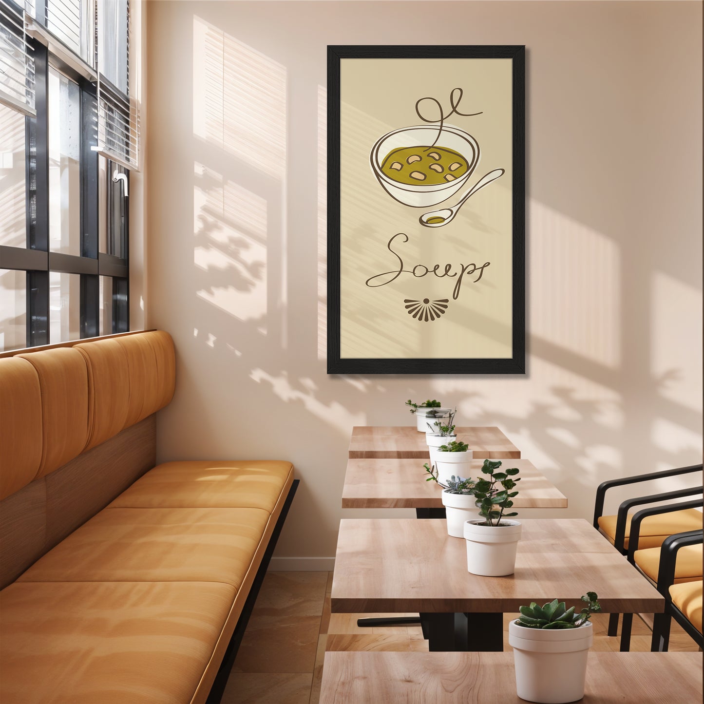 Soup Illustration Wall Art