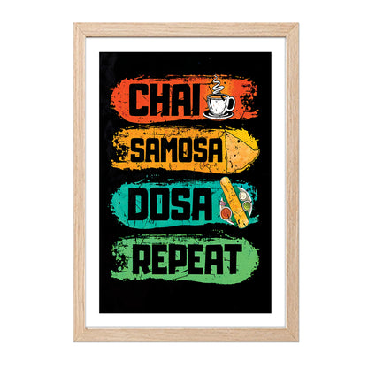 Food Routine Wall Frame