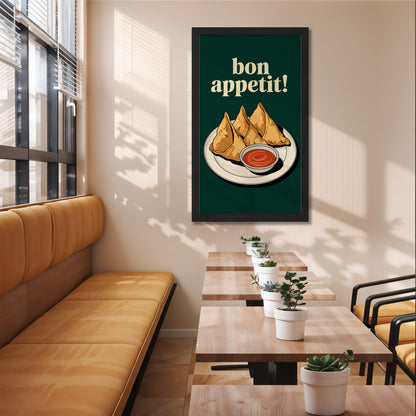 Samosa Snack Wall Art
