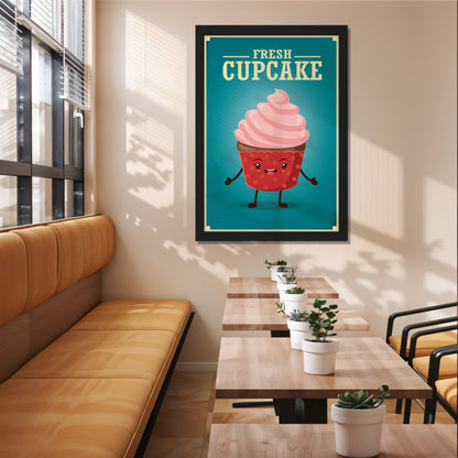 Sweet Cupcake Wall Frame