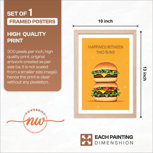 Burger Joy Wall Frame