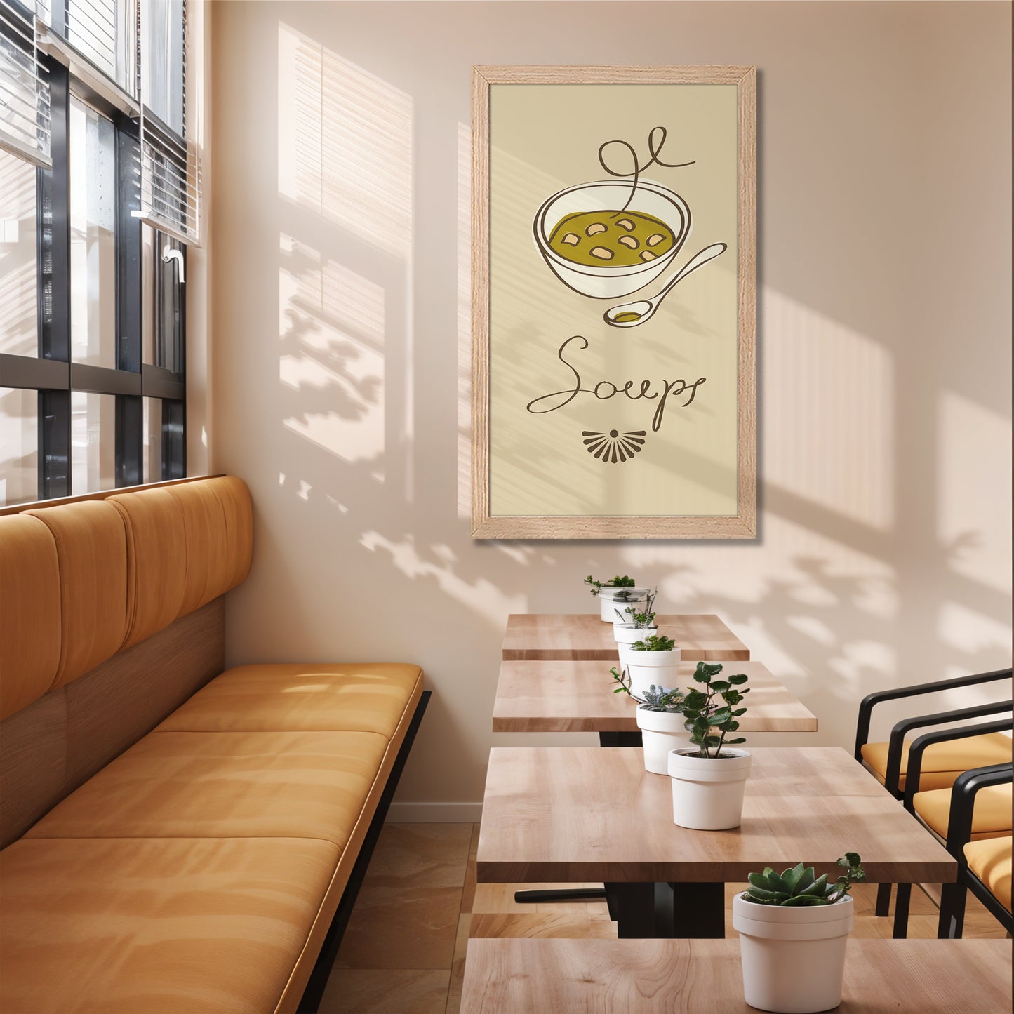 Soup Illustration Wall Art
