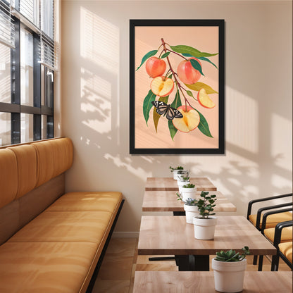Peach Blossom Wall Frame