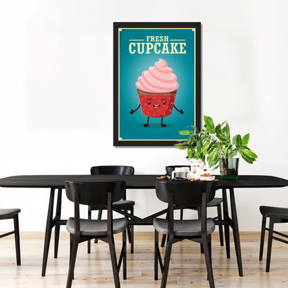 Sweet Cupcake Wall Frame