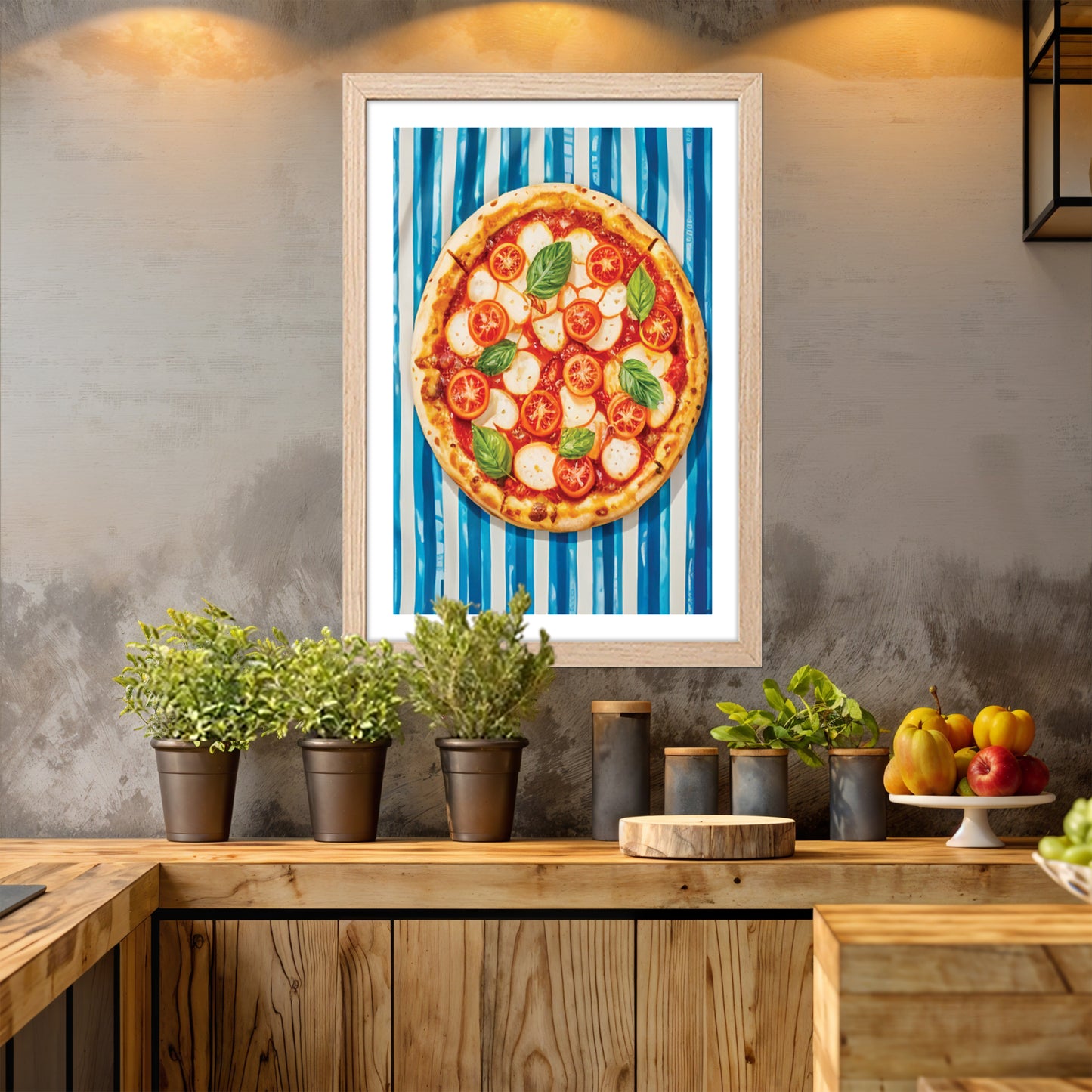 Pizza Pop Wall Frame
