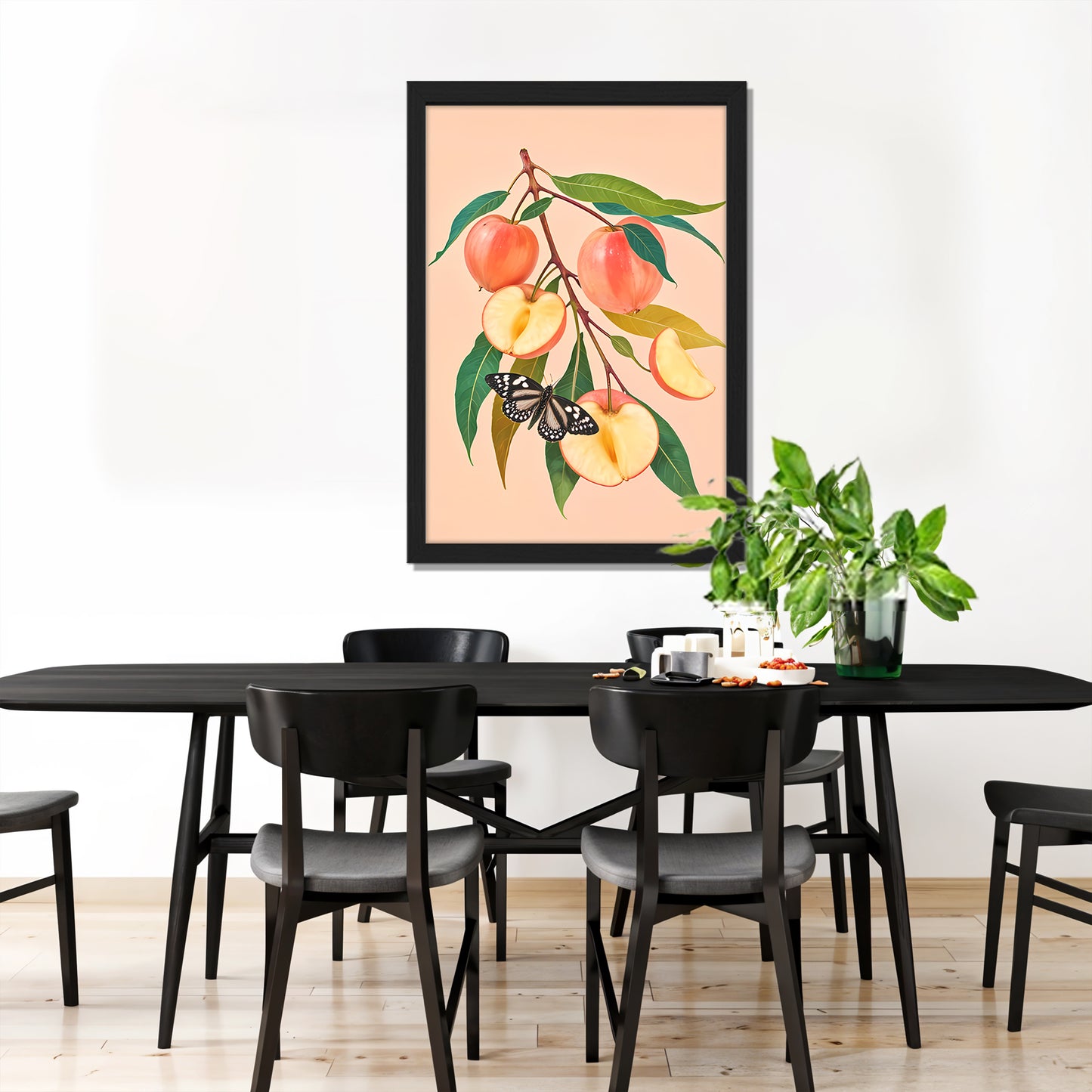 Peach Blossom Wall Frame