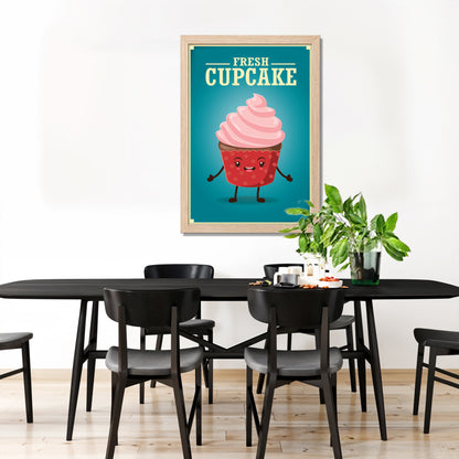 Sweet Cupcake Wall Frame