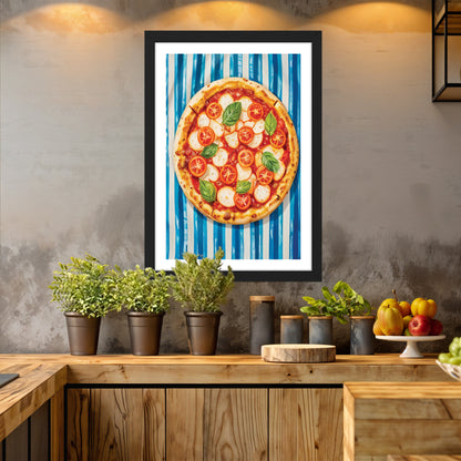 Pizza Pop Wall Frame