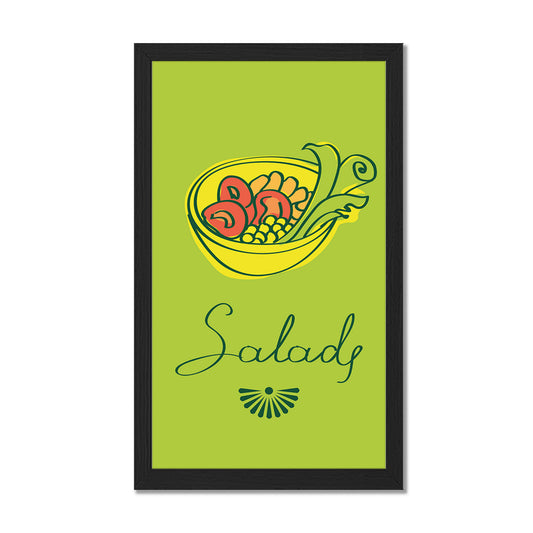 Salad Kitchen Wall Art