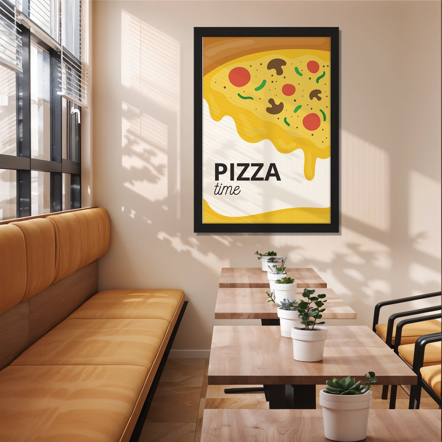 Slice Time Wall Frame