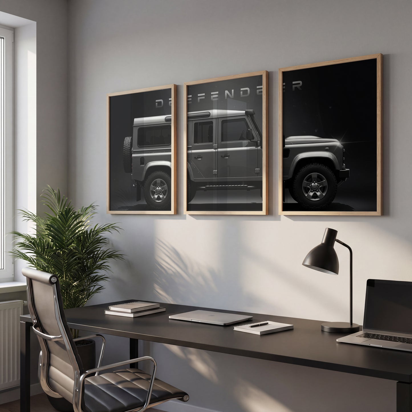 Defender Wall Frame Set of 3