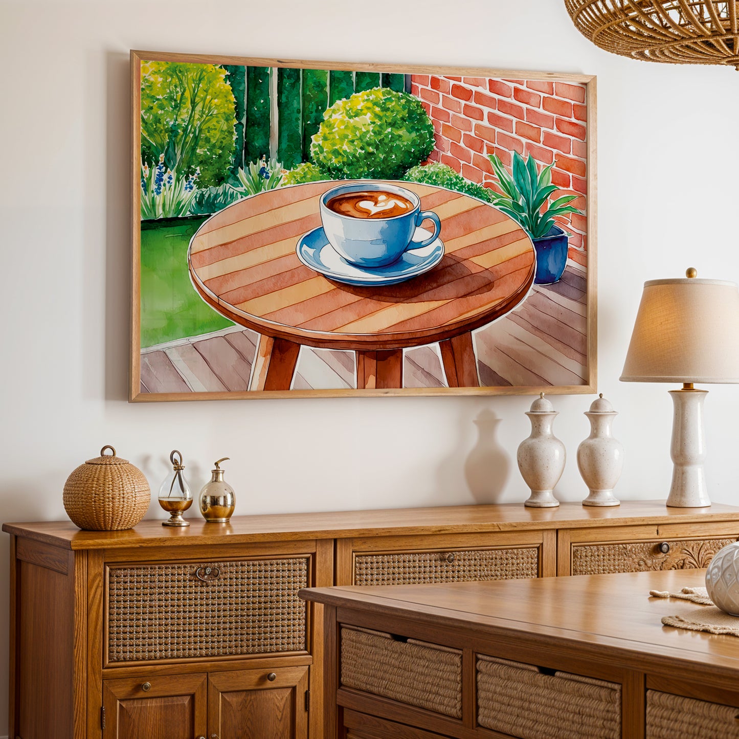 Morning Brew Patio Wall Art