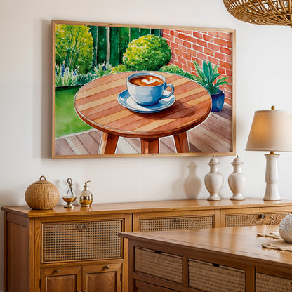 Morning Brew Patio Wall Art