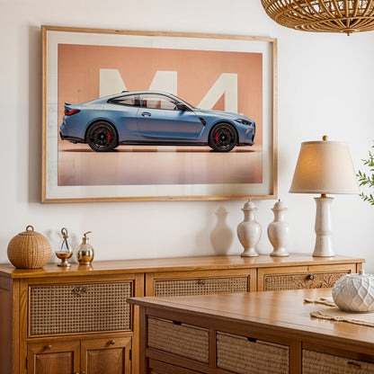 BMW M4 Performance Wall Frame