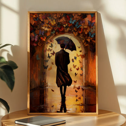 Butterfly Passage Wall Print