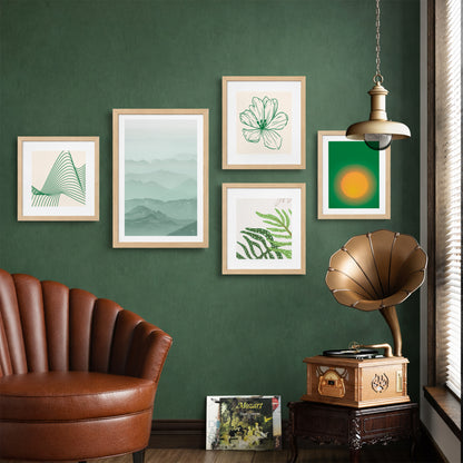 Mountain Mist Wall Art Set of 5
