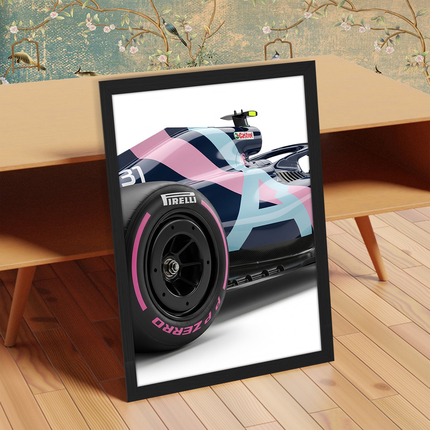 Alpine Formula One Wall Art