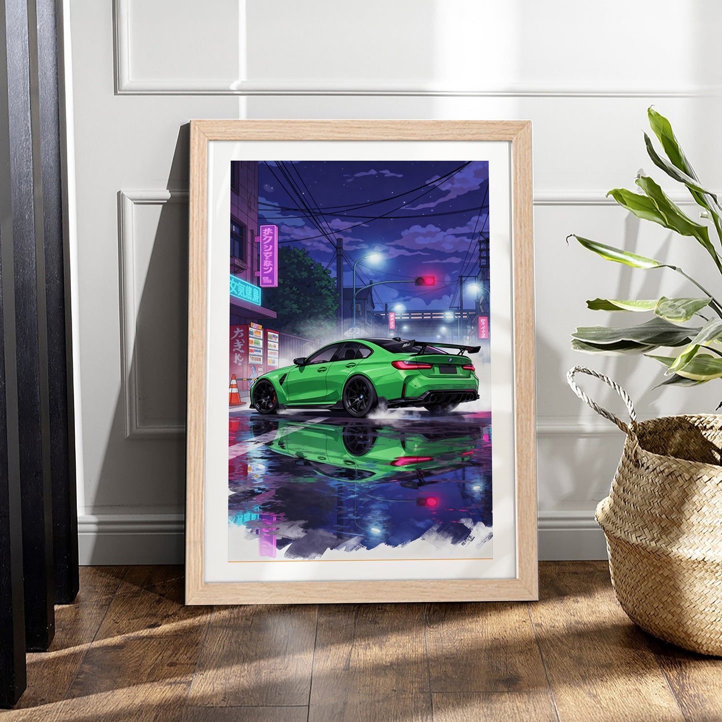Urban Speed Car Wall Art