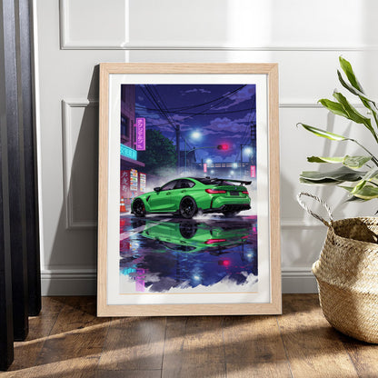Urban Speed Car Wall Art
