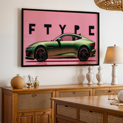 Jaguar F-Type Performance Wall Frame