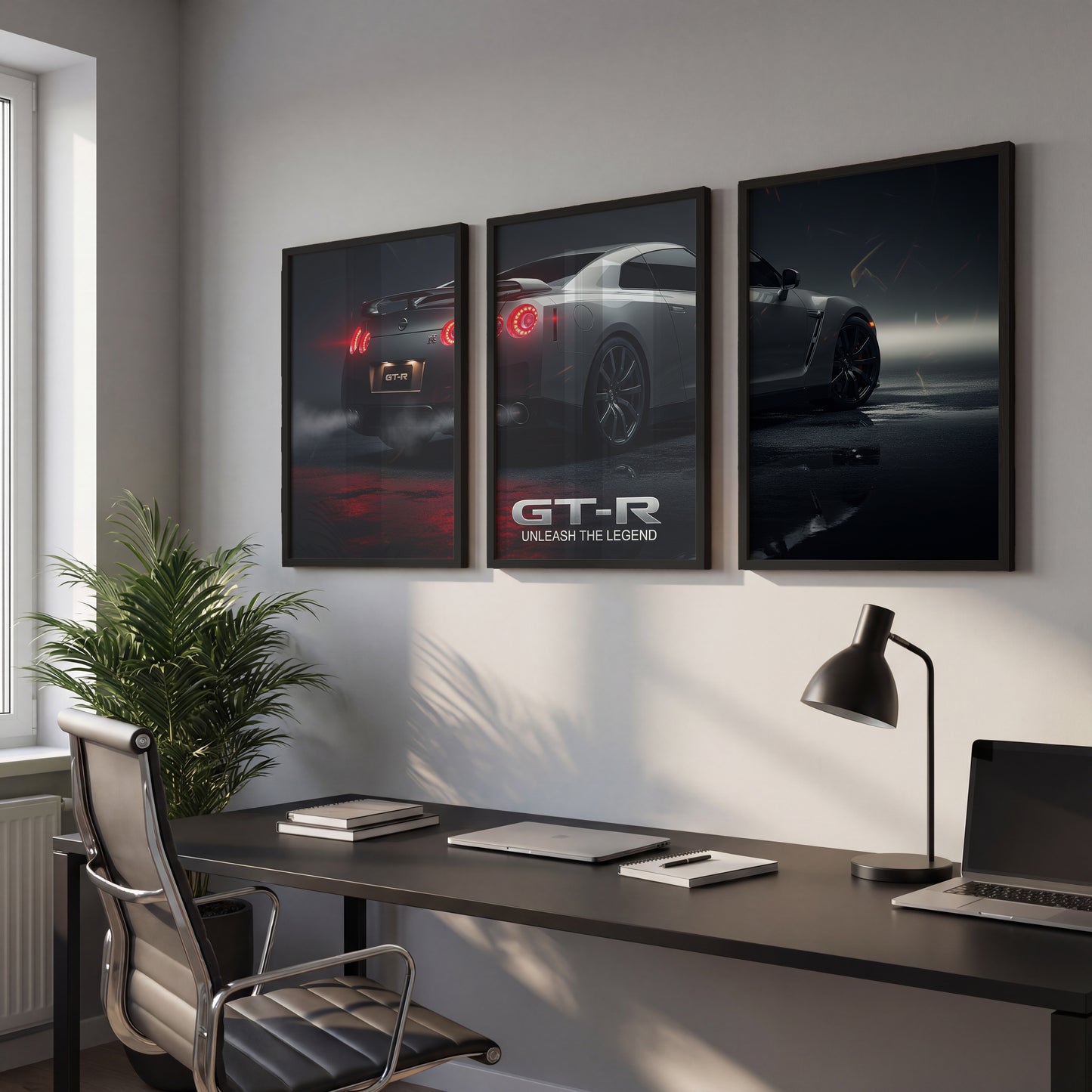 GT-R Unleash The Legend Wall Art Set of 3