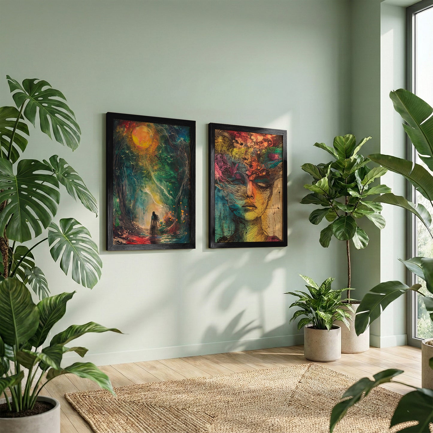 Dreamscape Portrait Wall Art Set