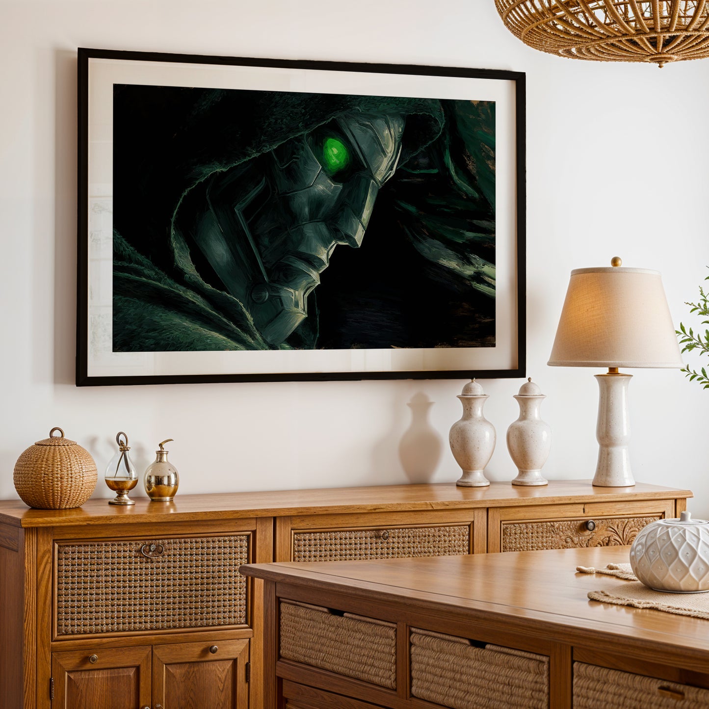 Marvel Doctor Doom Shadow Wall Art