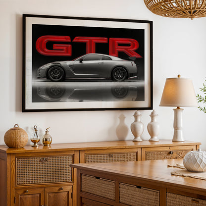 Nissan GT-R Signature Wall Frame