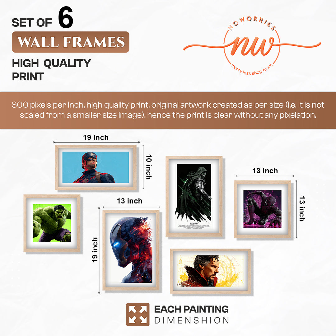 Supernova Heroes Set of 6