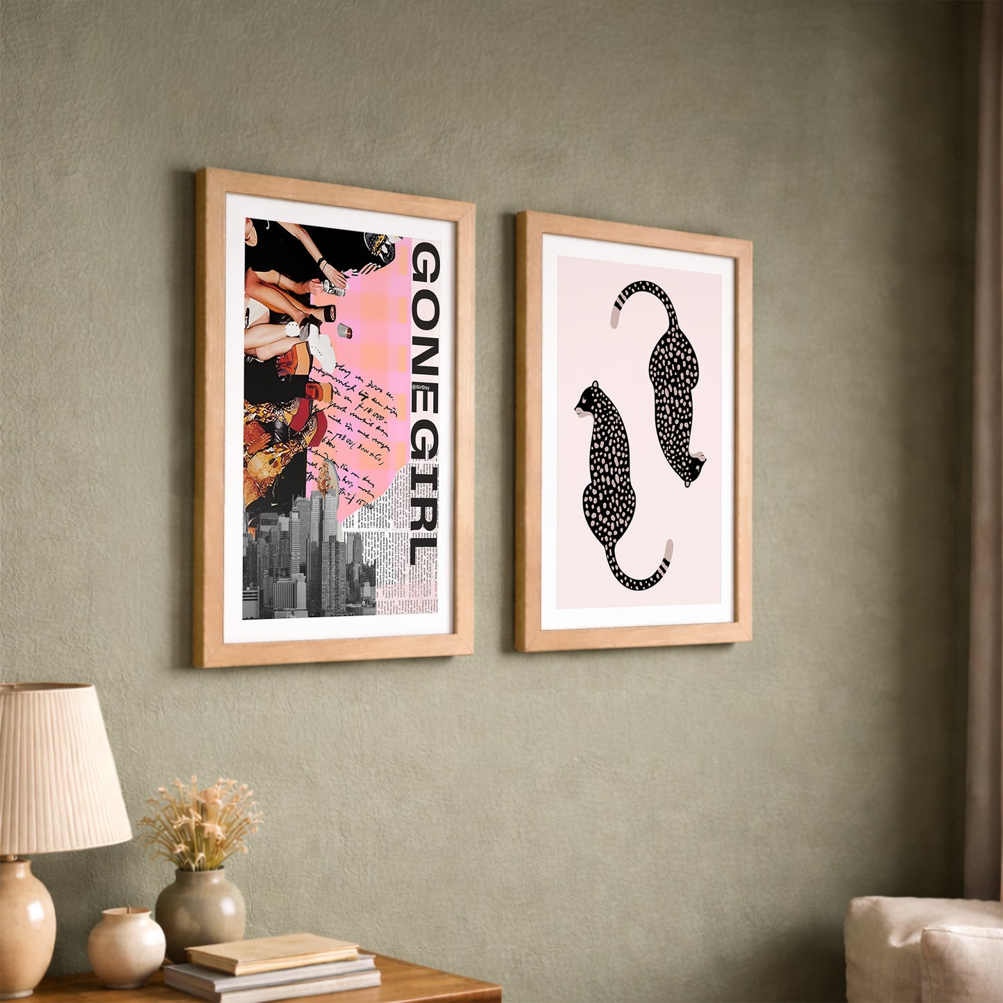 Girl Power Poster Set of 2