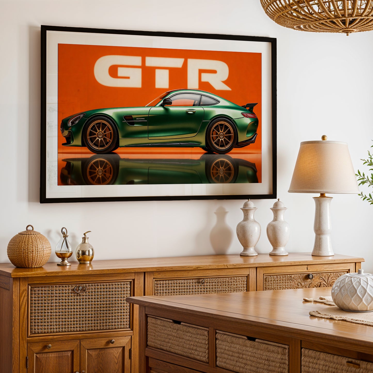 Mercedes-AMG GT R Wall Frame