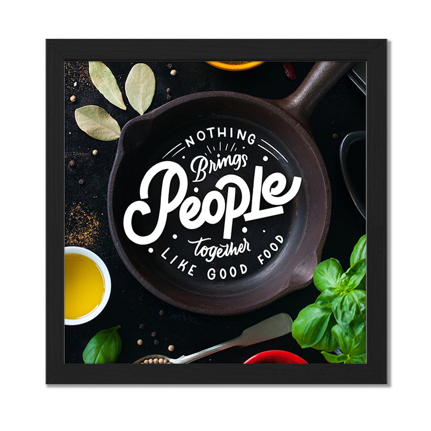 People & Food Art