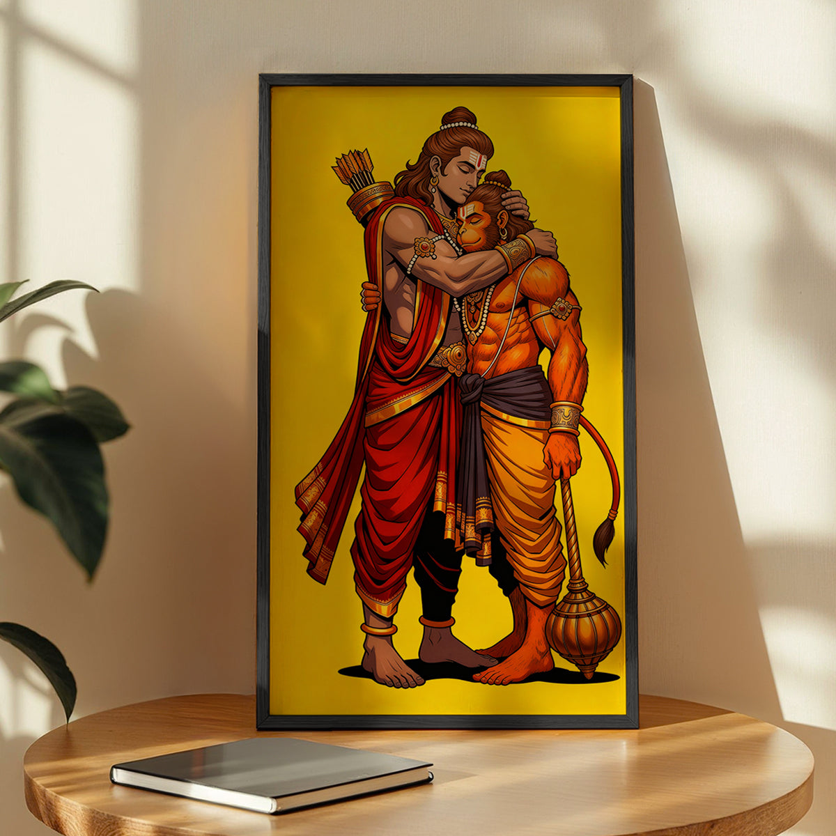 Ram Hanuman Blessings Frame
