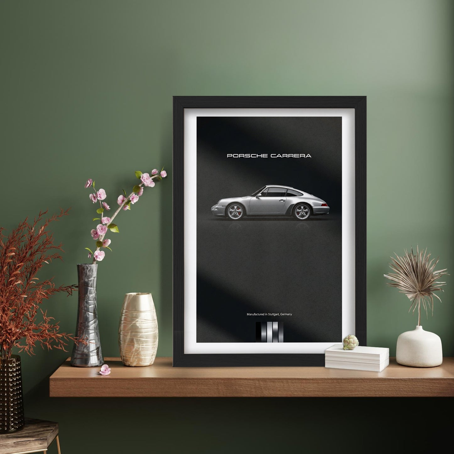 Porsche Carrera Wall Frame