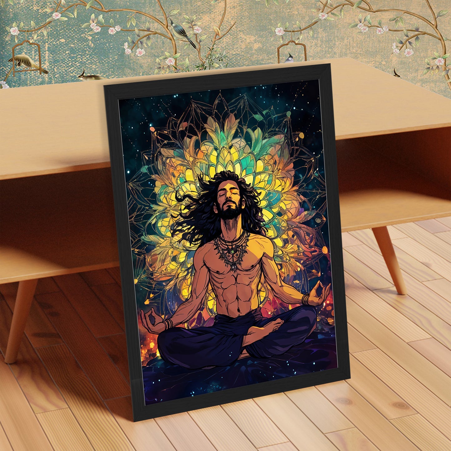 Cosmic Meditation Wall Frame