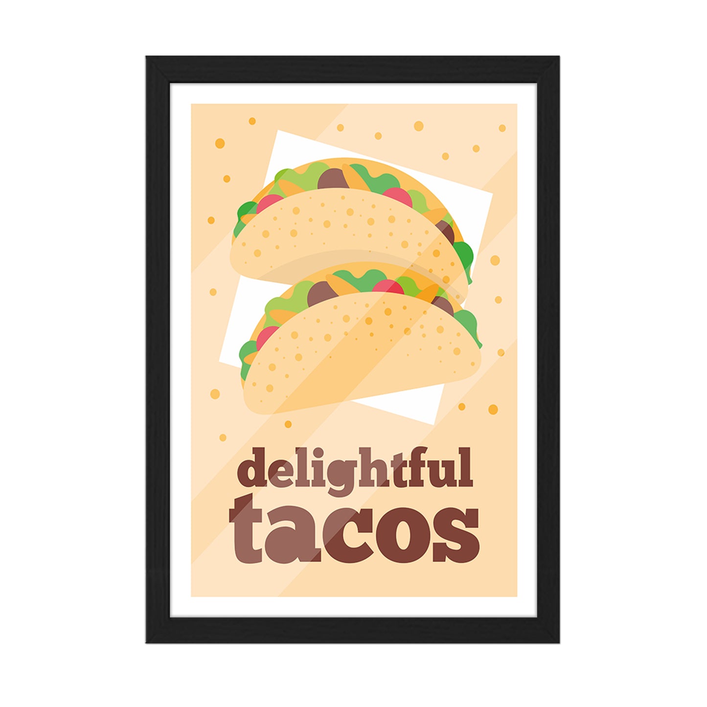 Tasty Tacos Wall Frame