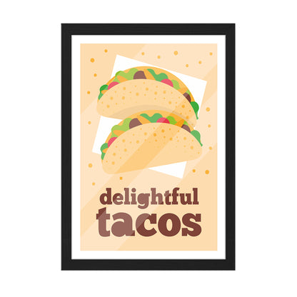 Tasty Tacos Wall Frame