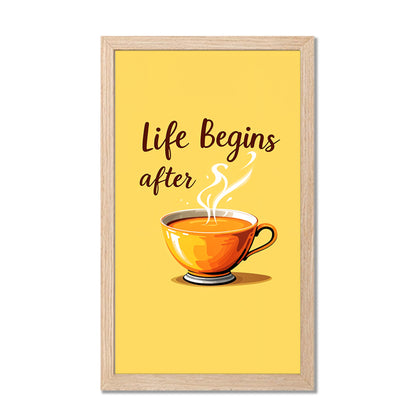 Tea Quote Wall Art