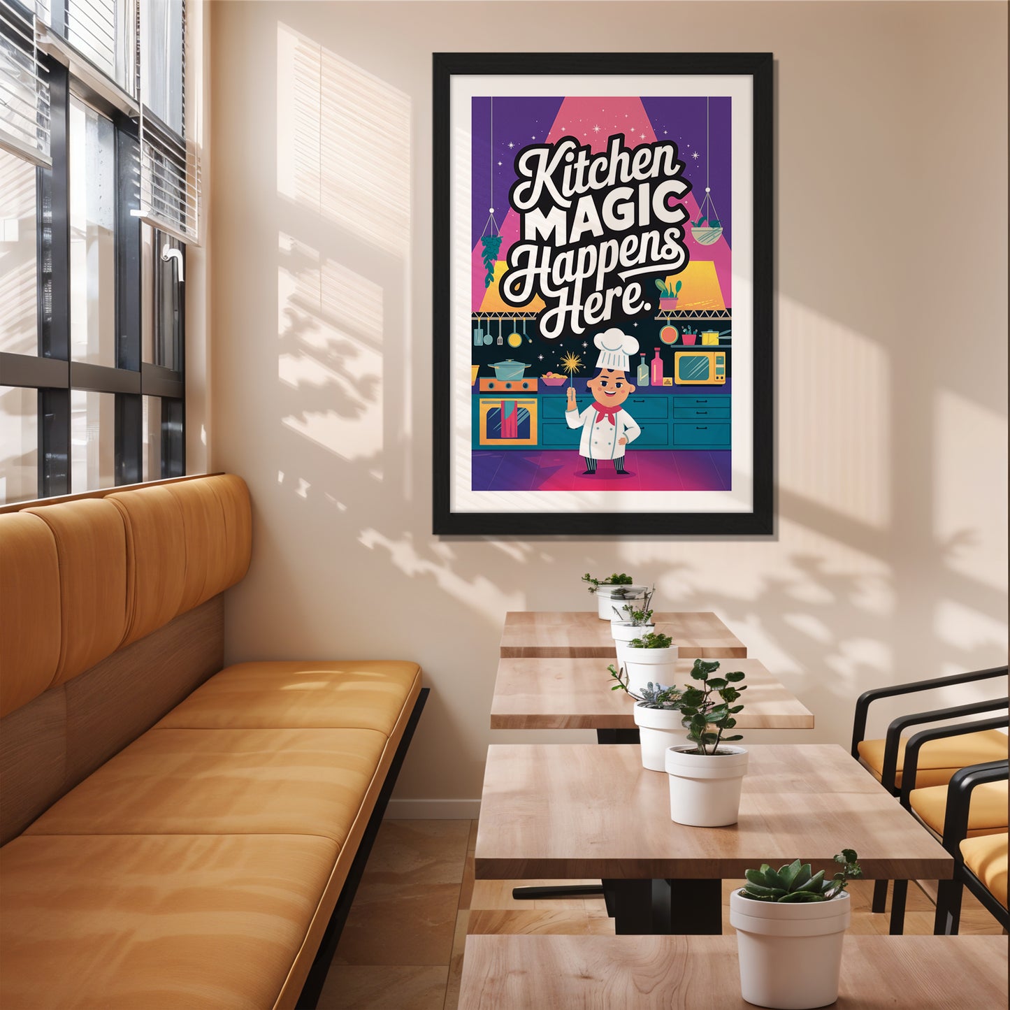 Kitchen Magic Wall Frame