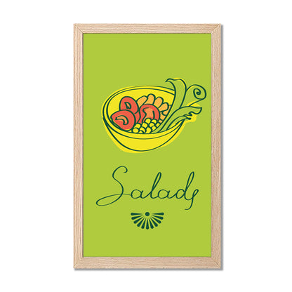 Salad Kitchen Wall Art